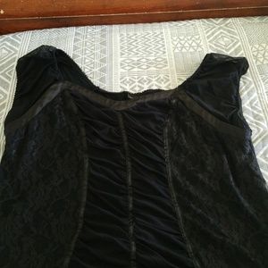 Black lace Top